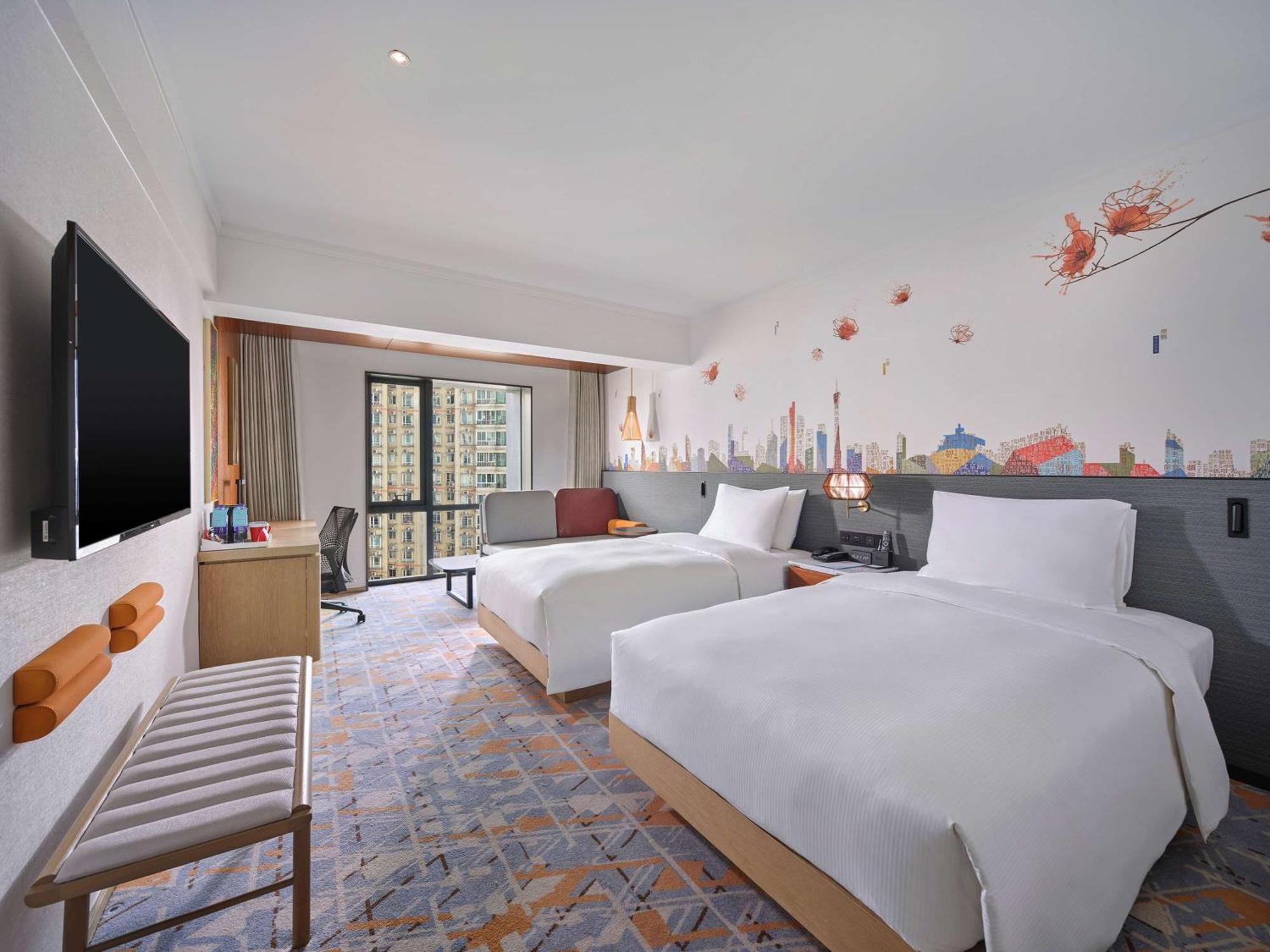 Hilton Garden Inn Guangzhou Tianhe Екстериор снимка
